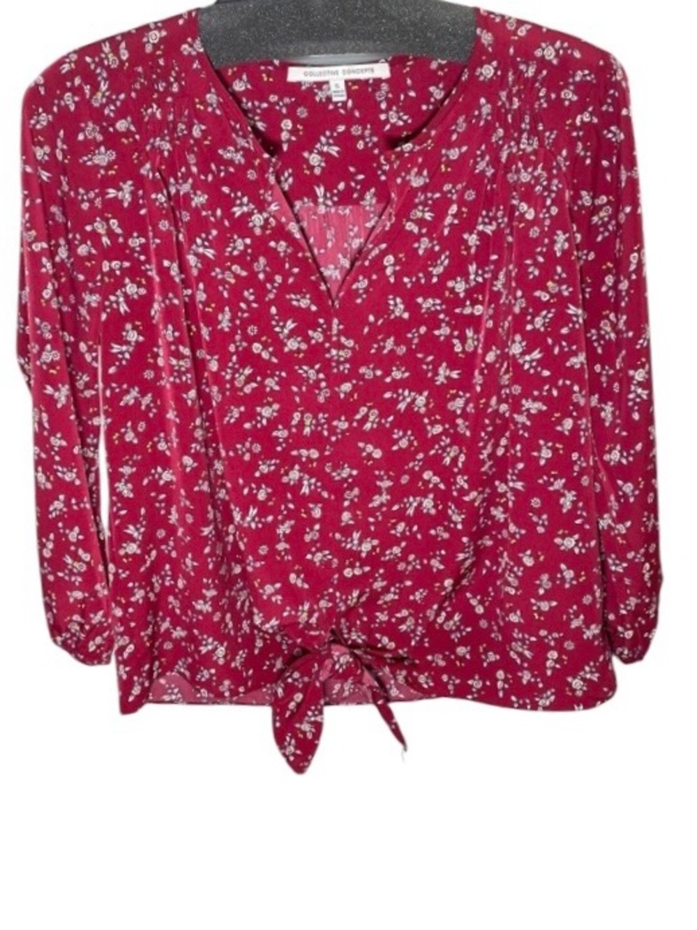 Collective Concepts Knot-front Blouse